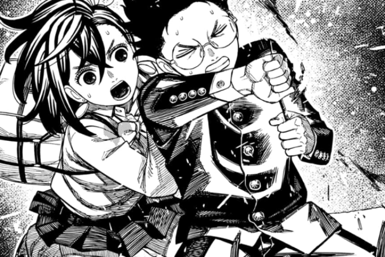 Link to Read Manga Dandadan Chapter 217 English Subtitle, The Aliens Attack Momo And Okarun